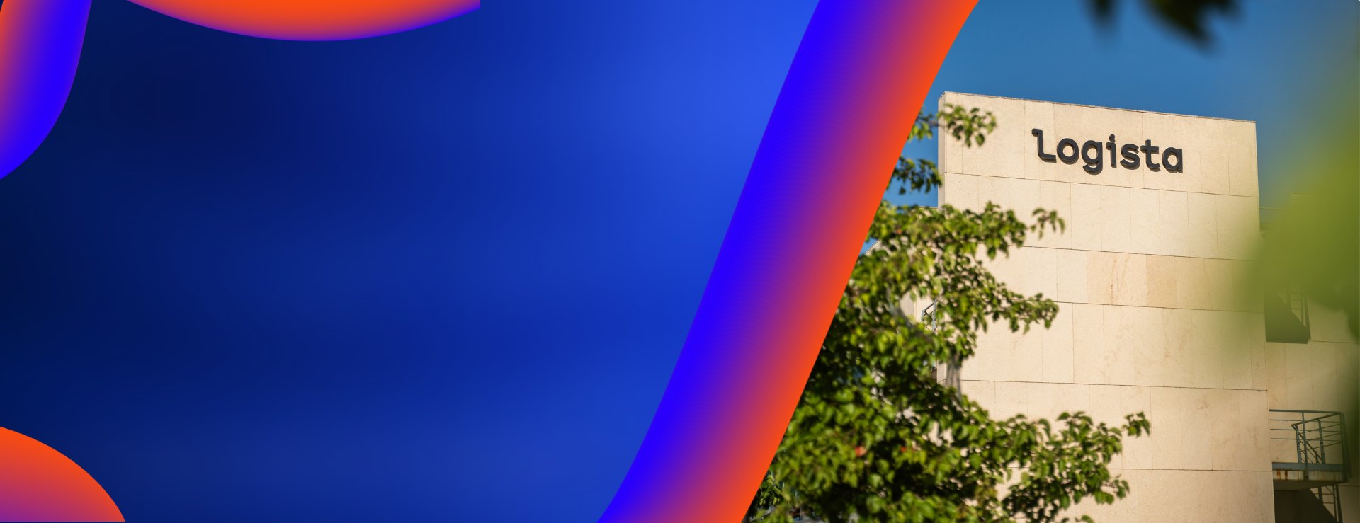 Banner about the results presentation of Logista