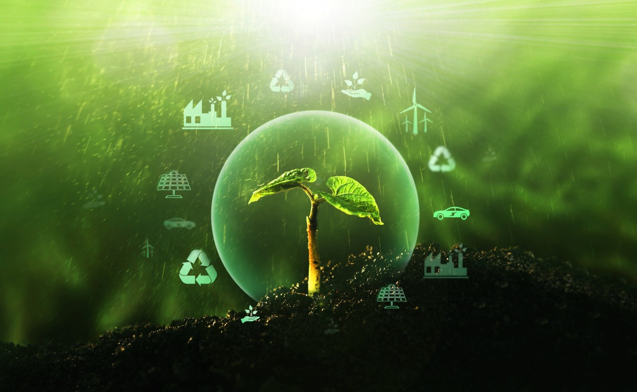 Imagen representativa sobre los objetivos medioambientales de Logista.